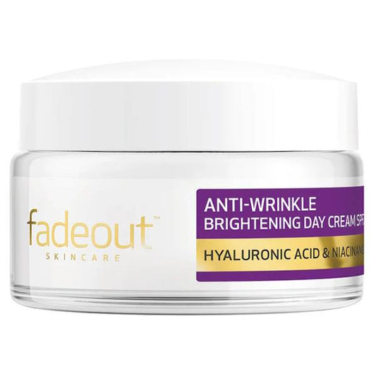 Fadeout Anti-Wrinkle Brightening Day Cream SPF25 50ml (Case of 3)