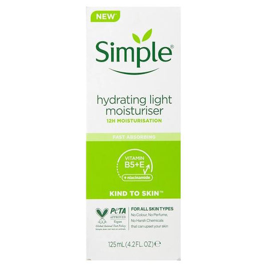 Simple Hydrating Light Moisturiser 125ml (Case of 6)