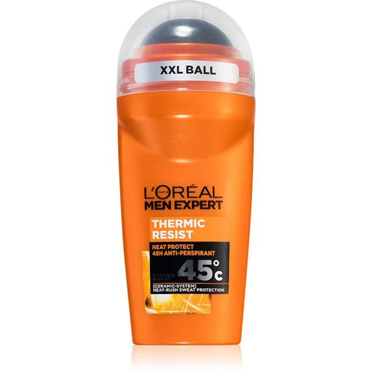 L'Oreal Men Expert Thermic Resist Anti-Perspirant Roll-On 50ml (Case of 6)