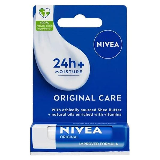 Nivea Lip Balm Original Care 4.8g (Case of 12)
