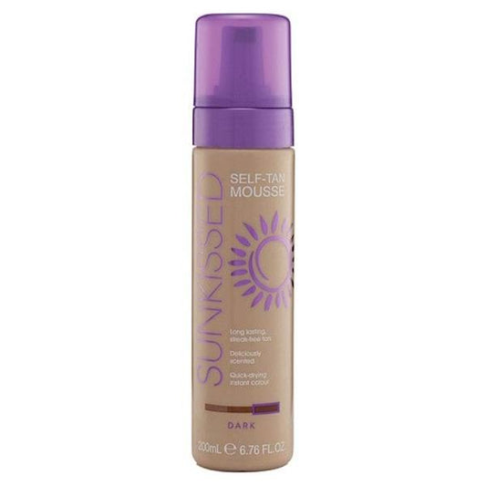 Sunkissed Self-Tan Mousse Dark 200ml (Case of 6)