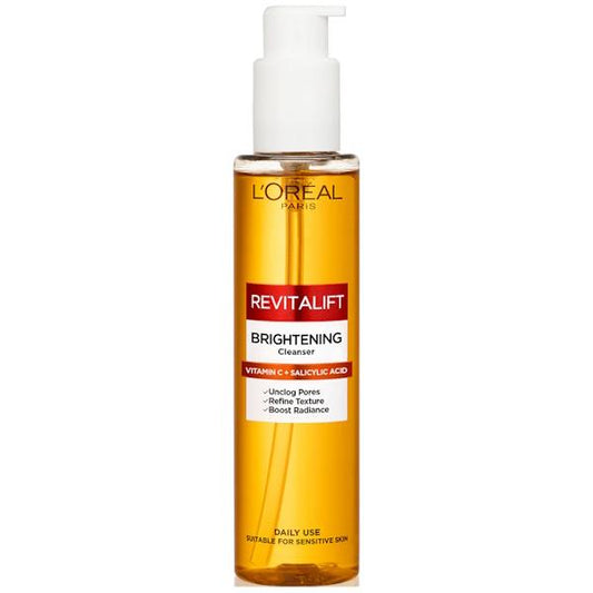 L'Oreal Revitalift Vitamin C Brightening Cleanser 150ml (Case of 6)