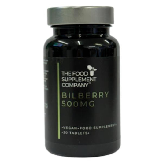 FSC Bilberry 500mg 30 Tablets (Case of 6)