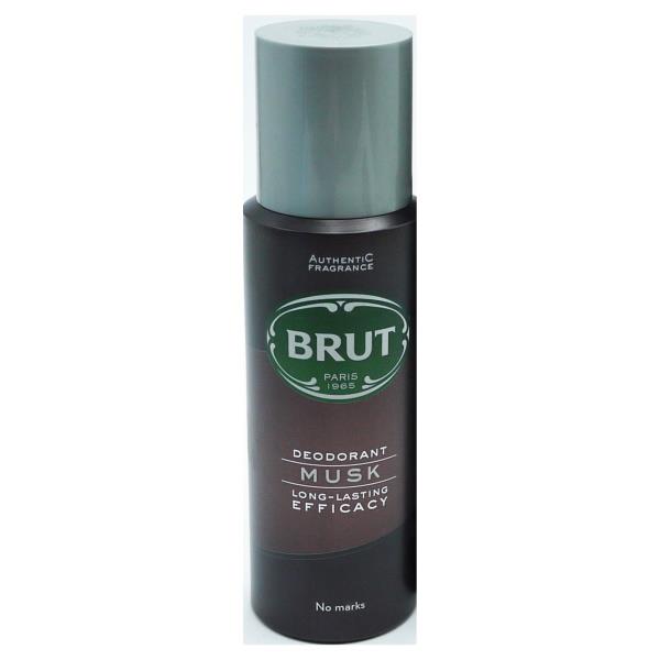 Brut Musk Deodorant Spray 200ml (Case of 6)