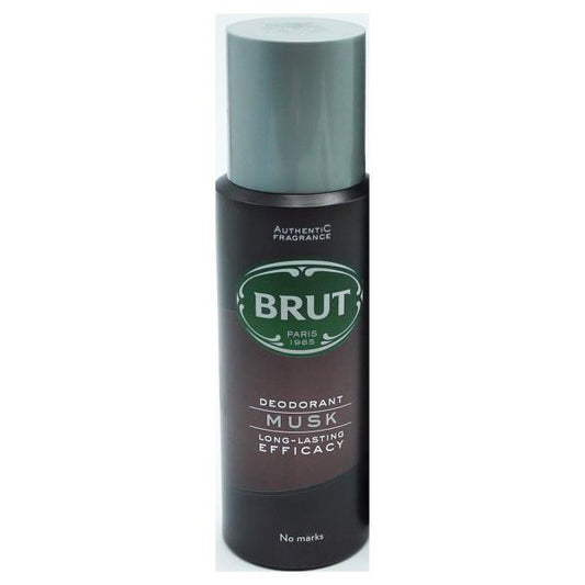 Brut Musk Deodorant Spray 200ml (Case of 6)