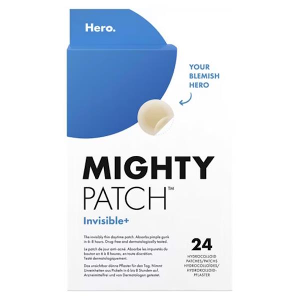 Hero Mighty Patch Invisible+ 24 Patches (Case of 6)