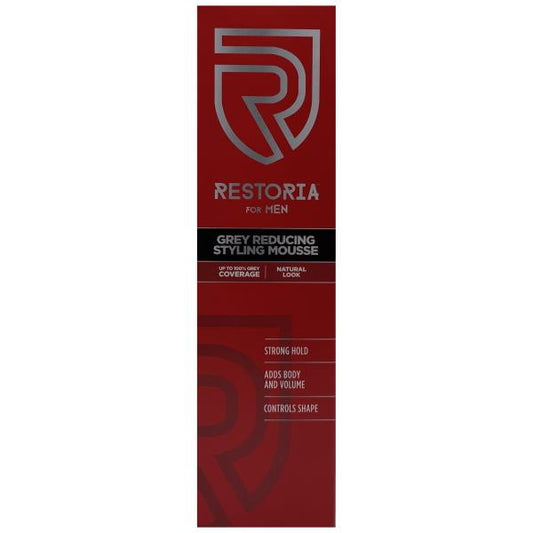 Restoria For Men Grey Reducing Styling Mousse 200ml (Case of 6)