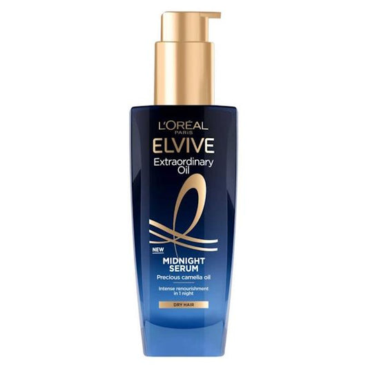 (LT) L'Oreal Elvive Extraordinary Oil Midnight Serum Dry Hair 100ml (Case of 6)