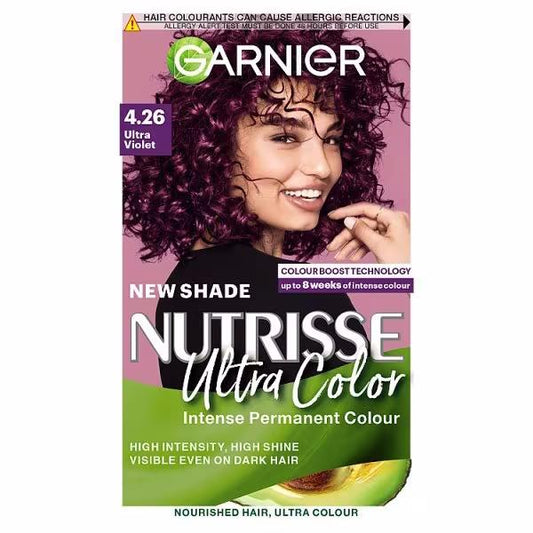 (LT) Garnier Nutrisse Ultra Color Permanent Colour 4.26 Ultra Violet (Case of 3)