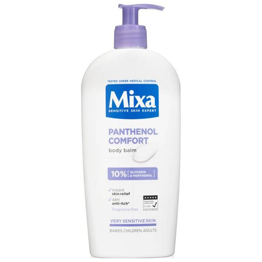 Mixa Panthenol Comfort Body Balm 400ml (Case of 6)