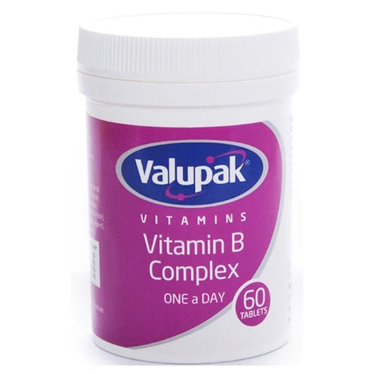 Valupak Vitamins Vitamin B Complex 60 OAD Tablets (Case of 6)