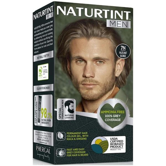 Naturtint Men Hair Colour Gel 7N Hazelnut Blonde (Case of 3)