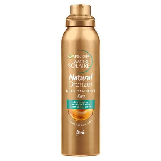 (LT) Garnier Ambre Solaire Natural Bronzer Self Tan Mist Face 75ml (Case of 6)
