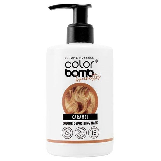 Jerome Russell Color Bomb Brunettes Caramel Colour Depositing Mask 300ml (Case of 6)
