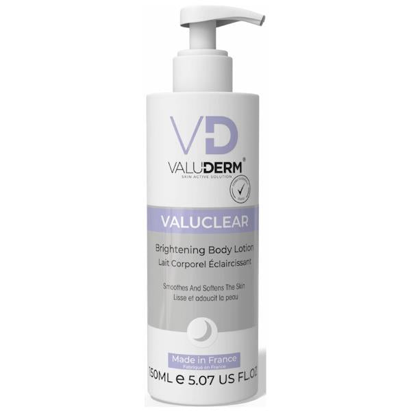 Valuderm Valuclear Brightening Body Lotion 150ml (Case of 6)