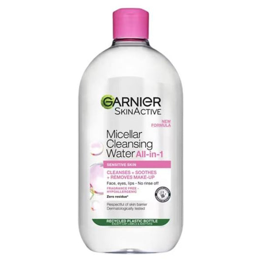 Garnier Skin Active Micellar Cleansing Water Sensitive 700ml (Case of 6)