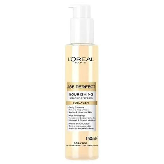 L'Oreal Age Perfect Nourishing Cleansing Cream 150ml (Case of 6)