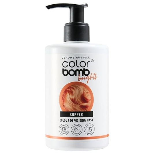 Jerome Russell Color Bomb Brights Copper Colour Depositing Mask 300ml (Case of 6)