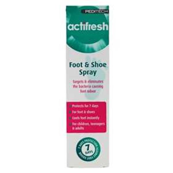Peditech Actifresh Foot Spray 100ml (Case of 12)