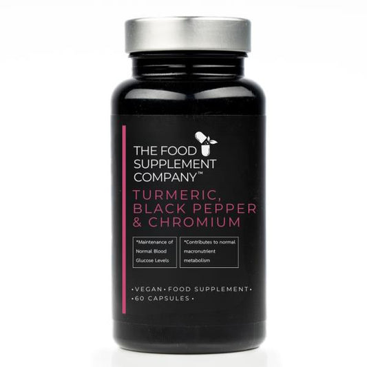 FSC Turmeric, Black Pepper & Chromium 60 Capsules (Case of 6)
