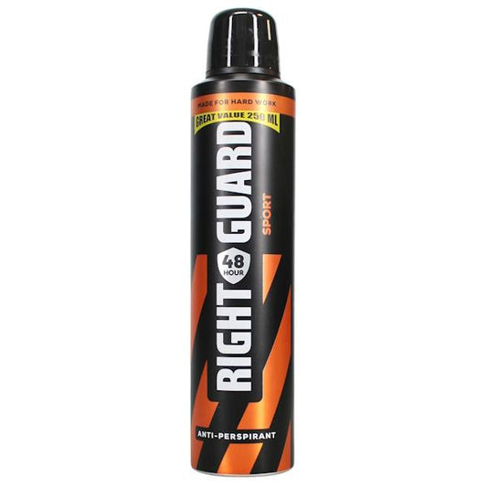 Right Guard Sport Anti-Perspirant Spray 250ml (Case of 6)