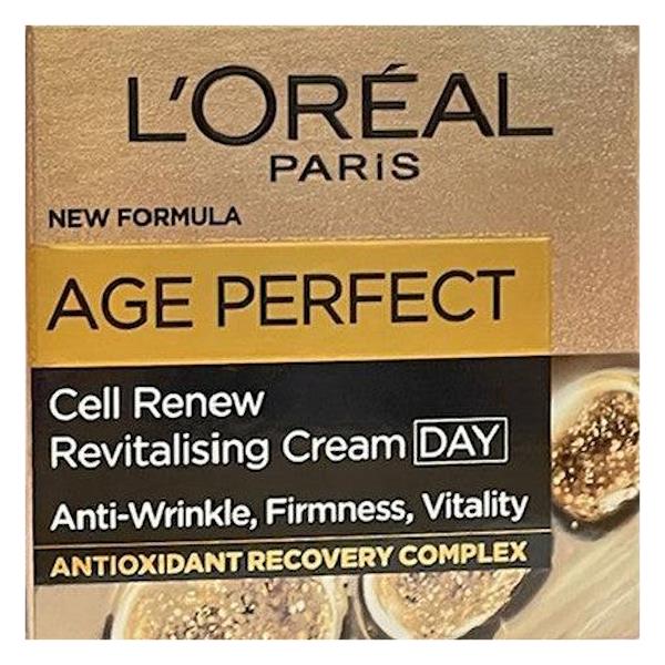 (LT) L'Oreal Age Perfect Cell Renew Revitalising Day Cream 50ml (Case of 6)