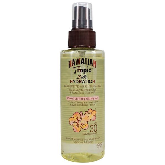 Hawaiian Tropic Silk Hydration Protective Weightless Oil SPF30 150ml (Case of 12)